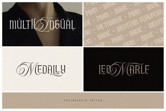 Leomarle Font PNG with transparent background - Preview 3