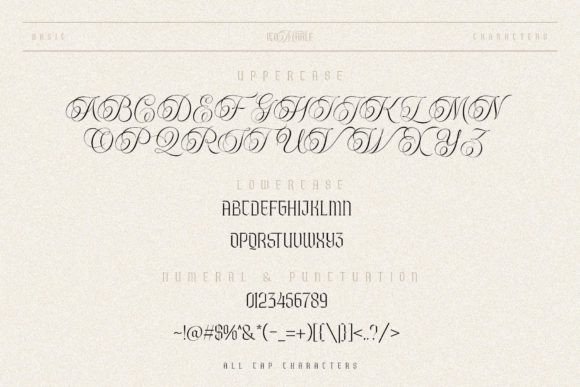 Leomarle Font PNG with transparent background - Preview 4