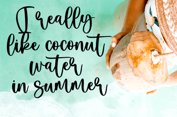 Palm Bali Font font preview - 6