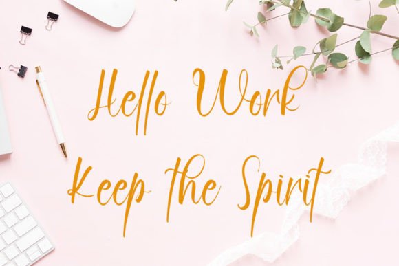 Beautiful Font - Preview 3