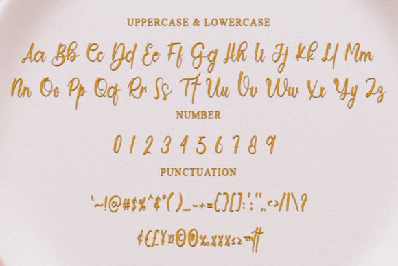 Beautiful Font - Preview 4