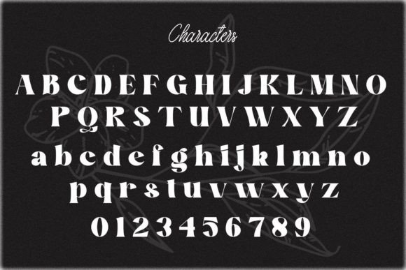 Kelphyn Font PNG with transparent background - Preview 6
