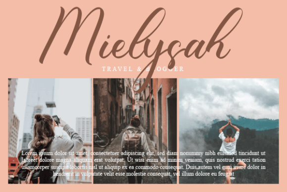 Refalina Font PNG with transparent background - Preview 2