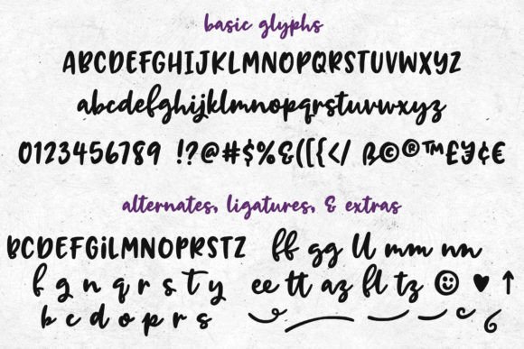 Breaking Bread Font - Preview 1