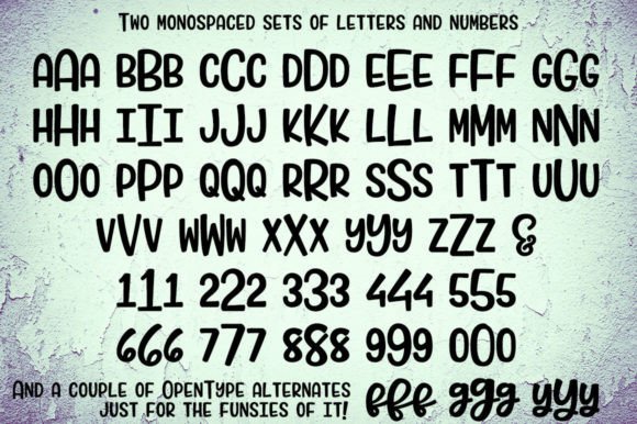 Candlepin Monogram Font - Preview 1