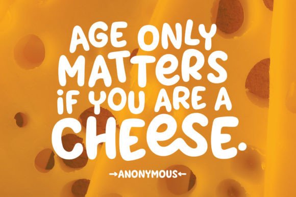 Cheesy Grits Font - Preview 4