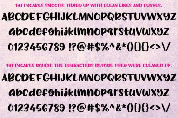 Fattycakes Font - Preview 3
