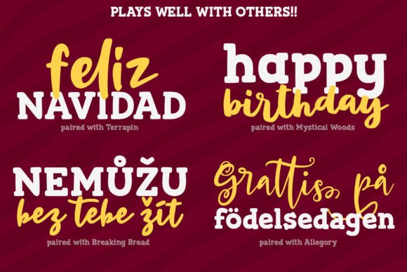 Frogurt Font - Preview 6