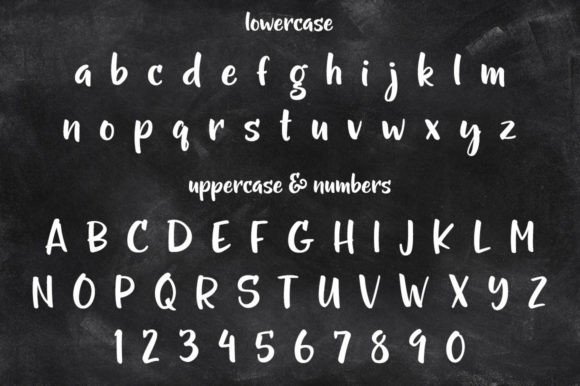 Gumption Font PNG with transparent background - Preview 1