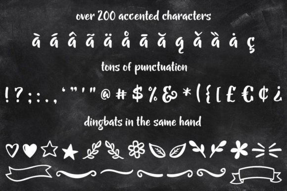 Gumption Font PNG with transparent background - Preview 2