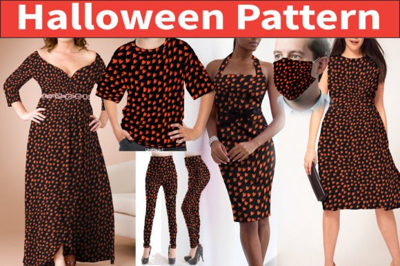 Halloween Pattern, Digital Paper