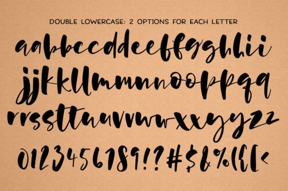 Hallsey Font PNG with transparent background - Preview 1