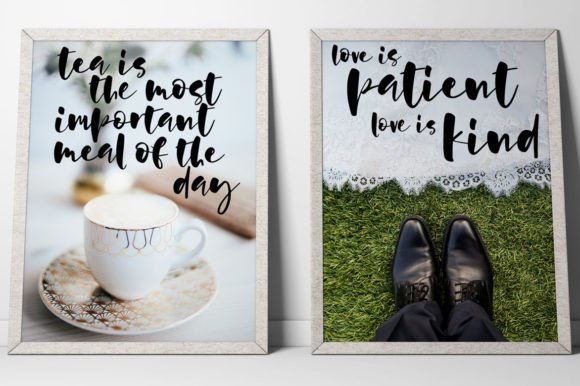 Hallsey Font PNG with transparent background - Preview 4