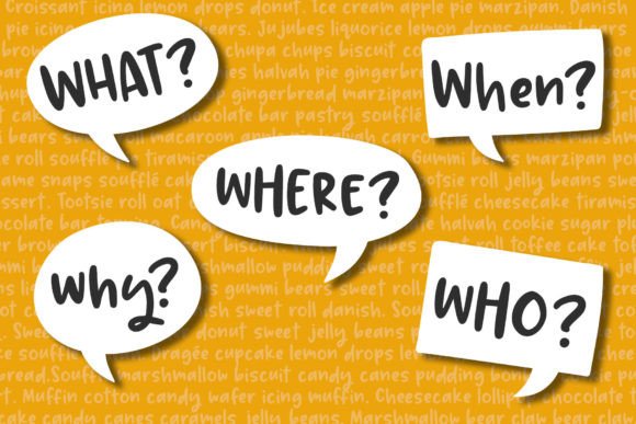 Juicy Gossip Font PNG with transparent background - Preview 5