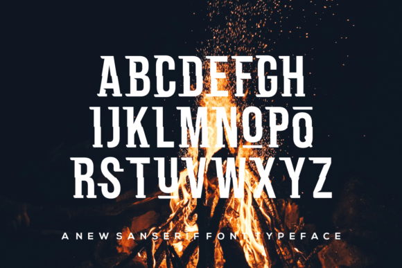 Poulus Font PNG with transparent background - Preview 2