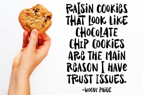 Raisin Rage Font PNG with transparent background - Preview 2