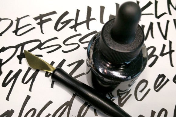 Saboteur Font font preview - 3