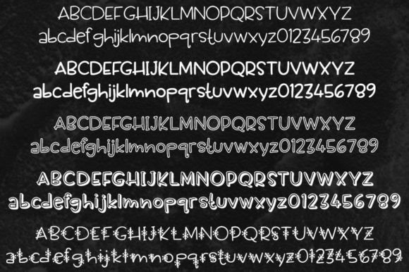 Scamper Font font preview - 2