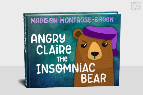 Sleepy Bear Font font preview - 5