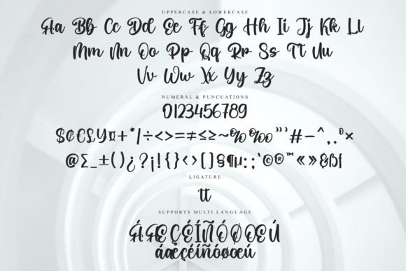 Aside Font - Preview 5