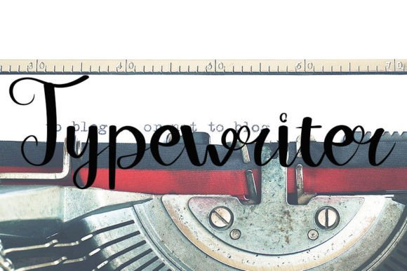 Author Type Font - Preview 3