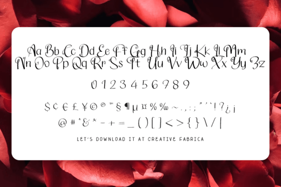 Bitter Love Font - Preview 3