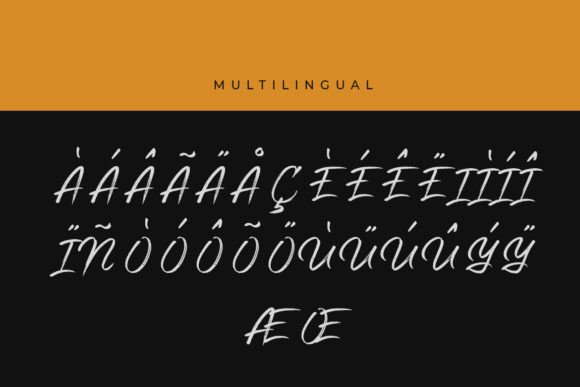 Black Almonds Font - Preview 2