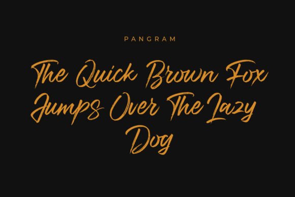 Black Almonds Font - Preview 4