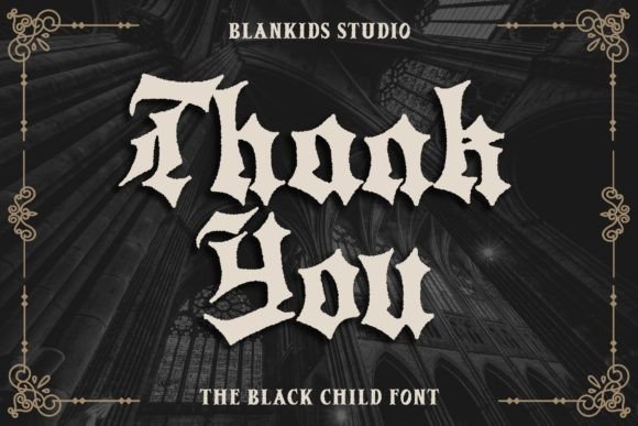 Black Child Font - Preview 5