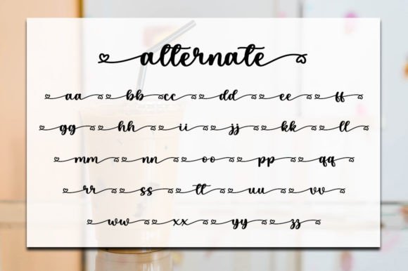 Boba Milk Font - Preview 6