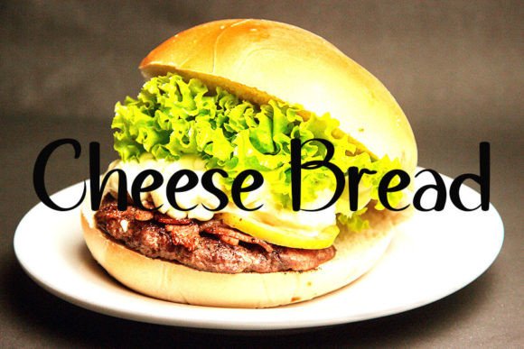 Bread Food Font - Preview 4