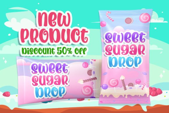 Candy Twister Font - Preview 1