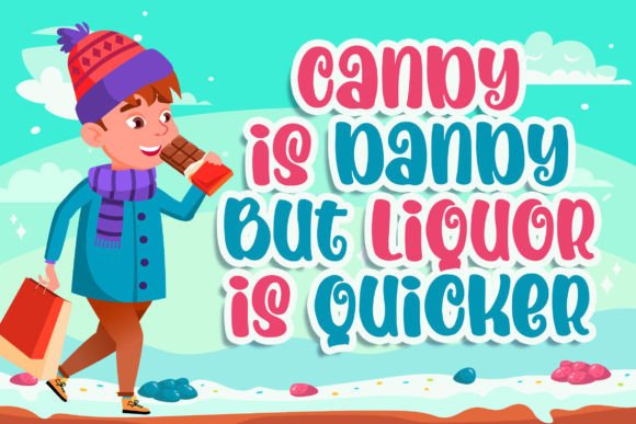 Candy Twister Font - Preview 3