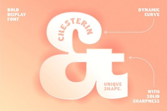Chesterin Font - Preview 2