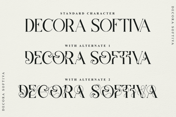 Decora Softiva Font - Preview 2
