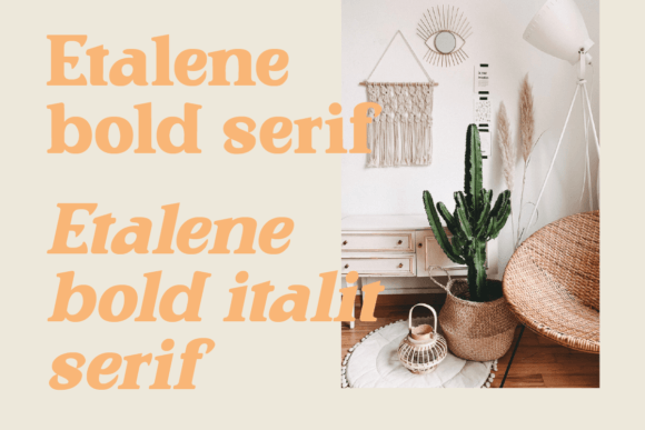 Etalene Font - Preview 1