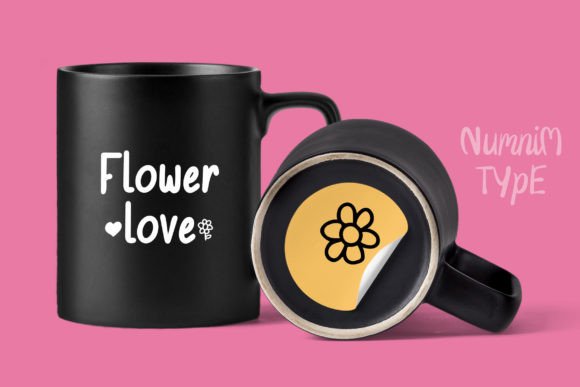Flower Font - Preview 3