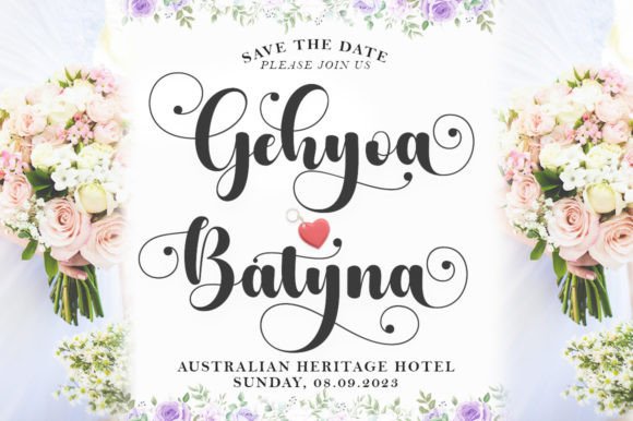Gheysha Font - Preview 1