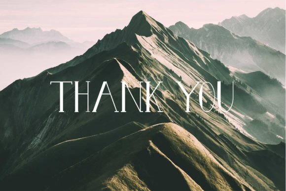 Great Mountain Font PNG with transparent background - Preview 6