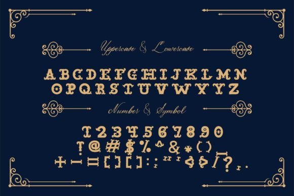 Growth Martini Font PNG with transparent background - Preview 2