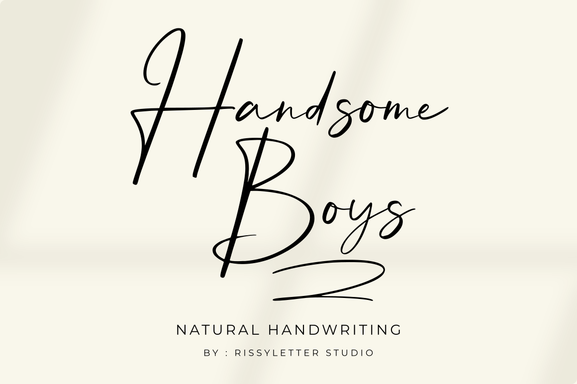 Handsome Boys