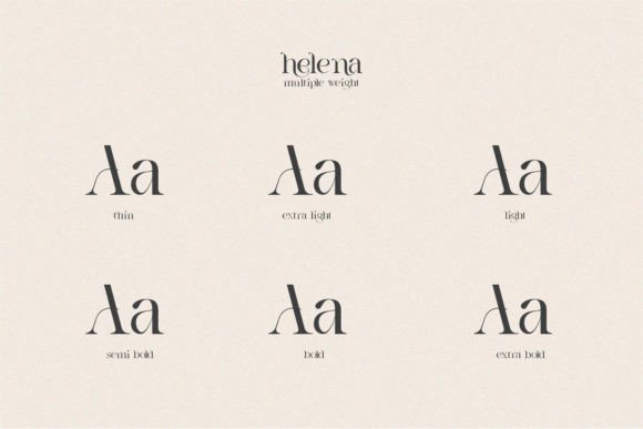 Helena Font - Preview 4