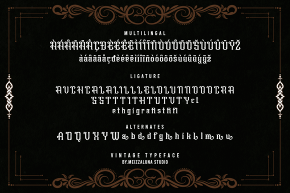 Heliavant Font - Preview 2