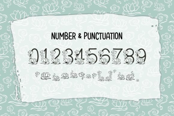 Magic Lotus Font font preview - 2