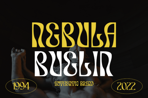 Mobile Nuelin Font PNG with transparent background - Preview 1