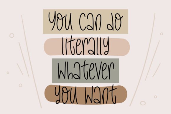 Moderation Font PNG with transparent background - Preview 1