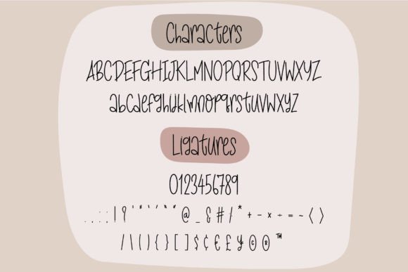 Moderation Font PNG with transparent background - Preview 4