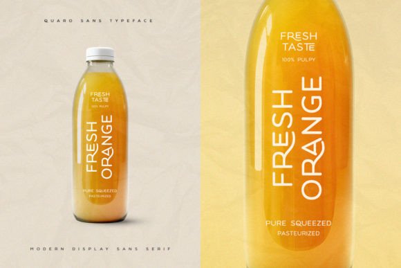 Quaro Font PNG with transparent background - Preview 1