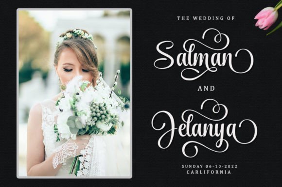 Randelany Font PNG with transparent background - Preview 1