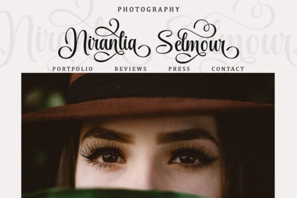 Randelany Font PNG with transparent background - Preview 4